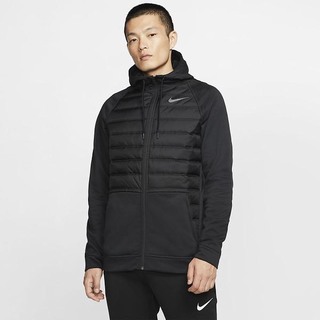 Hanorace Nike Therma Winterized Full-Zip Training Barbati Negrii Gri Inchis | IPTL-91074